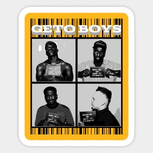 geto boys Sticker